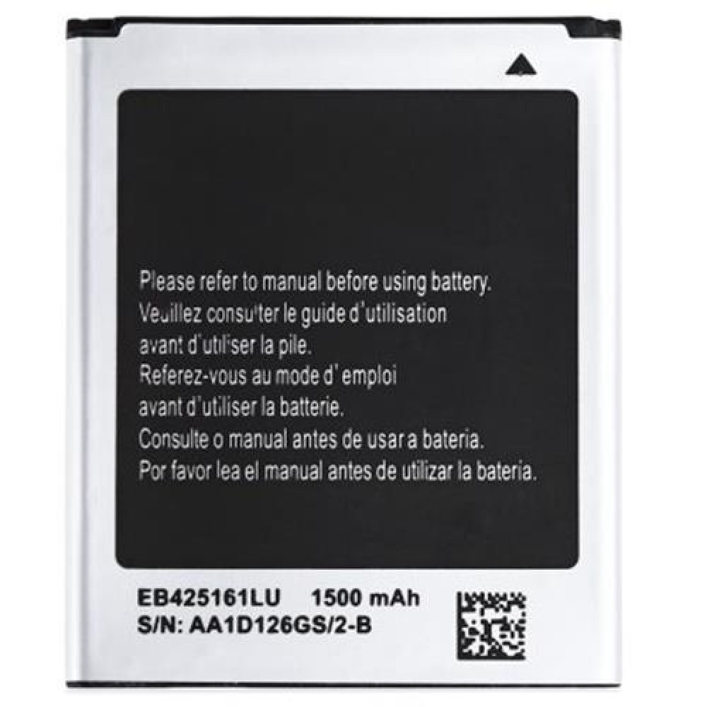 EB - 425161LU 1500MAH SPARE REPLACEMENT LI-ION BATTERY FOR SAMSUNG GALAXY S3 MINI / S7582 EB - 425161LU 1500MAH SPARE REPLACEMENT LI-ION BATTERY FOR SAMSUNG GALAXY S3 MINI / S7582