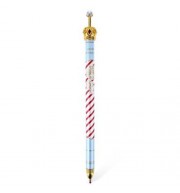 0.5MM LOVELY CUTE ADORABLE CROWN DESIGN ROLLER GEL INK PEN FOR SCHOOL OFFICE FAMILY (RED)