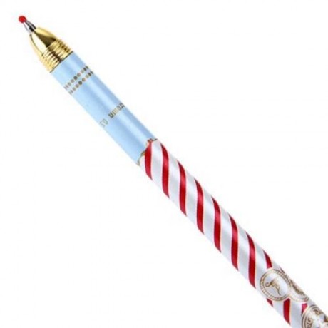 0.5MM LOVELY CUTE ADORABLE CROWN DESIGN ROLLER GEL INK PEN FOR SCHOOL OFFICE FAMILY (RED)