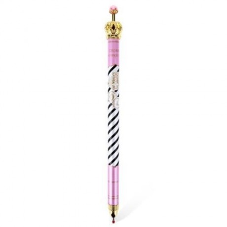 0.5MM LOVELY CUTE ADORABLE CROWN DESIGN ROLLER GEL INK PEN FOR SCHOOL OFFICE FAMILY (BLACK
