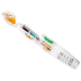 PUSH LACE CORRECTION TAPE CREATIVE STATIONERY FOR KEY TAG SIGN CHILDREN GIFT (YELLOW)