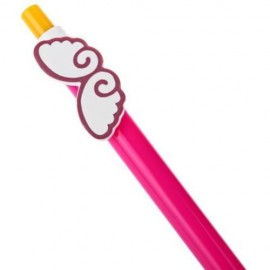 CARTOON 0.5MM BLUE BALLPOINT PEN STATIONERY FOR WRITING OFFICE SCHOOL SUPPLIES (SWAN)