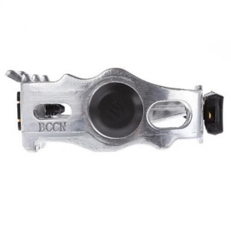 PAIRED ALUMINUM ALLOY FLAT BICYCLE PEDAL FOR MOUNTAIN ROAD BIKE BMX FIXED GEAR (SILVER)