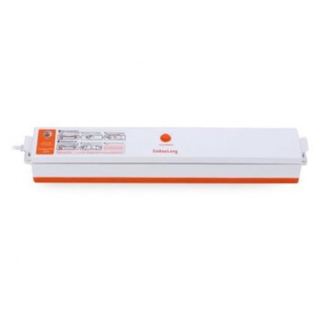 XINBAOLONG QH - 01 ELECTRIC HOUSEHOLD FOOD VACUUM SEALER AUTOMATIC SEALING MACHINE (ORANGE