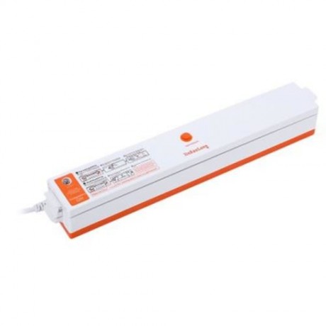 XINBAOLONG QH - 01 ELECTRIC HOUSEHOLD FOOD VACUUM SEALER AUTOMATIC SEALING MACHINE (ORANGE