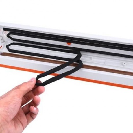XINBAOLONG QH - 01 ELECTRIC HOUSEHOLD FOOD VACUUM SEALER AUTOMATIC SEALING MACHINE (ORANGE