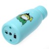 HOCO F2 RECHARGEABLE MINI HAND-HOLD CUP FAN CARTOON STYLE COOLING MACHINE (GREEN)