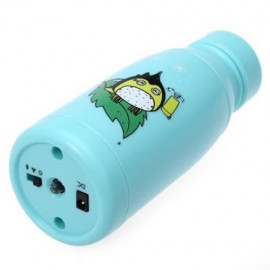 HOCO F2 RECHARGEABLE MINI HAND-HOLD CUP FAN CARTOON STYLE COOLING MACHINE (GREEN)