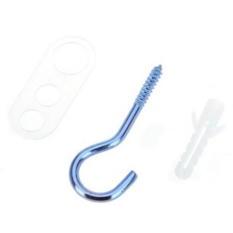 E27 COLORFUL SILICONE CEILING LAMP HOLDER WITH ROPE CORD (SHALLOW PINK)