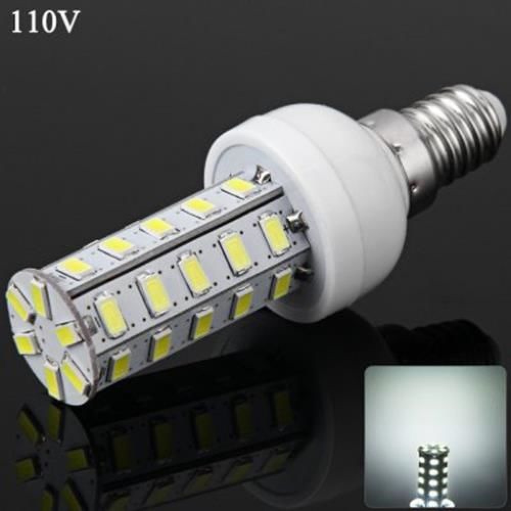 7W E14 SMD 5730 36-LEDS 1600 LUMENS DIMMABLE LED CORN BULB (6000-6500K 110V) (COOL WHITE) 7W E14 SMD 5730 36-LEDS 1600 LUMENS DIMMABLE LED CORN BULB (6000-6500K 110V) (COOL WHITE)