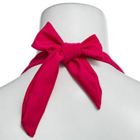 STYLISH GATHERED RUFFLE TRIM SLIMMING BIKINI (ROSE)