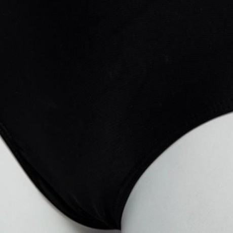 STYLISH GATHERED RUFFLE TRIM SLIMMING BIKINI (ROSE)