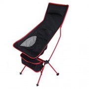DETACHABLE ALUMINIUM ALLOY 7075 EXTENDED CHAIR FOR OUTDOOR ACTIVITIES (RED)