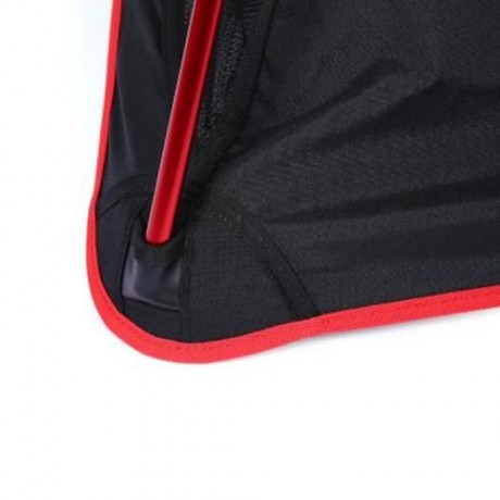 DETACHABLE ALUMINIUM ALLOY 7075 EXTENDED CHAIR FOR OUTDOOR ACTIVITIES (RED)