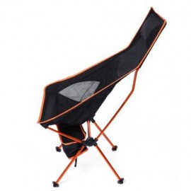 DETACHABLE ALUMINIUM ALLOY 7075 EXTENDED CHAIR FOR OUTDOOR ACTIVITIES (ORANGE)