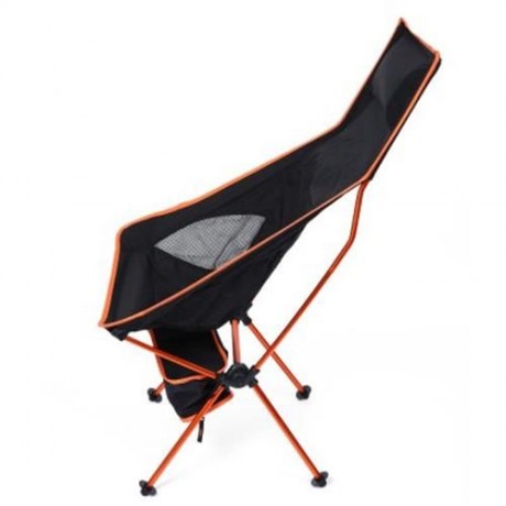 DETACHABLE ALUMINIUM ALLOY 7075 EXTENDED CHAIR FOR OUTDOOR ACTIVITIES (ORANGE)