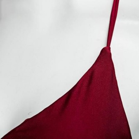 HOT SEXY BIKINI SLING SWIMSUIT FOR WOMEN (WINE RED)