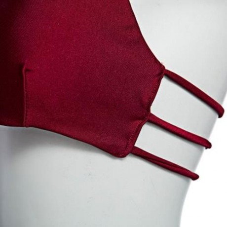 HOT SEXY BIKINI SLING SWIMSUIT FOR WOMEN (WINE RED)