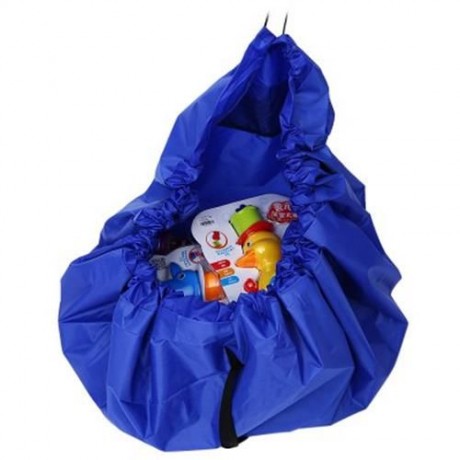 OUTDOOR WATER RESISTANT LIGHT TOY ORGANIZER STORAGE BAG (SAPPHIRE BLUE)