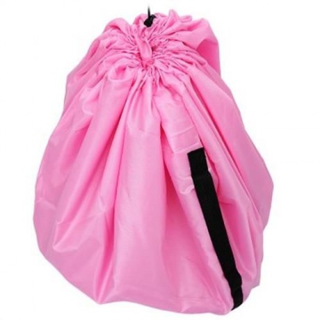 OUTDOOR WATER RESISTANT LIGHT TOY ORGANIZER STORAGE BAG (PINK)