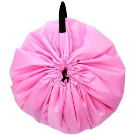OUTDOOR WATER RESISTANT LIGHT TOY ORGANIZER STORAGE BAG (PINK)