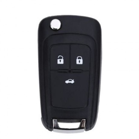 E48 FOLDABLE CAR REMOTE KEY HOLDER CASE SHELL 3-BUTTON PROTECTING COVER FOR OPEL