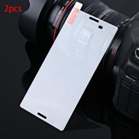 2PCS 2.5D 9H ULTRA-THIN TEMPERED GLASS FILM HD CLEAR SCREEN PROTECTOR FOR SONY M4 (TRANSPA
