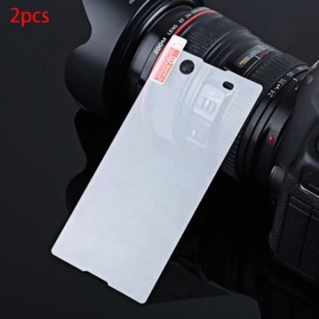 2PCS 2.5D 9H ULTRA-THIN TEMPERED GLASS FILM HD CLEAR SCREEN PROTECTOR FOR SONY M5 (TRANSPA