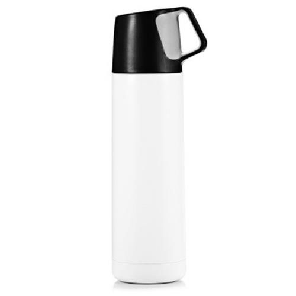 JUST LIFE J - 02078 500ML PORTABLE STAINLESS STEEL WATER BOTTLE WITH HANDLE VACUUM INSULAT JUST LIFE J - 02078 500ML PORTABLE STAINLESS STEEL WATER BOTTLE WITH HANDLE VACUUM INSULAT