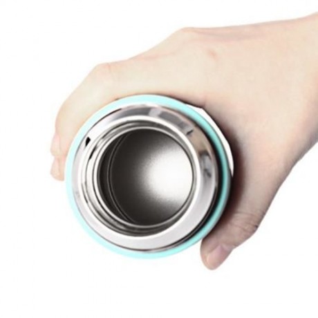 JUST LIFE J - 02078 500ML PORTABLE STAINLESS STEEL WATER BOTTLE WITH HANDLE VACUUM INSULAT
