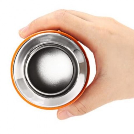 U CUP U - 01330 PORTABLE STAINLESS STEEL HEART SHAPE HANDLE VACUUM DRINKING WATER BOTTLE (