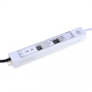 DC 12V 30W WATERPROOF LED POWER SUPPLY DRIVER TRANSFORMER (SILVER)