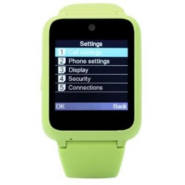 KEN XIN DA S9 1.54 INCH SMARTWATCH PHONE BLUETOOTH BUILT-IN CAMERA MUSIC PLAYING FM (GREEN