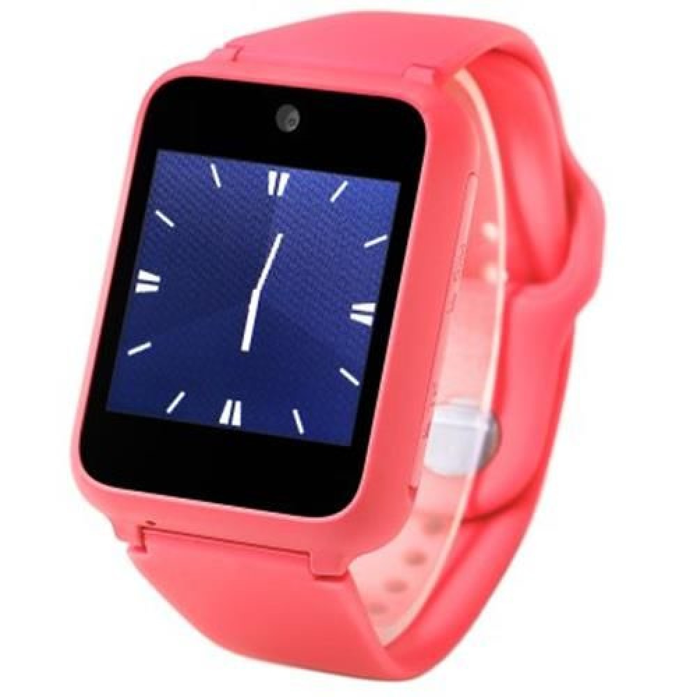 KEN XIN DA S9 1.54 INCH SMARTWATCH PHONE BLUETOOTH BUILT-IN CAMERA MUSIC PLAYING FM (RED)