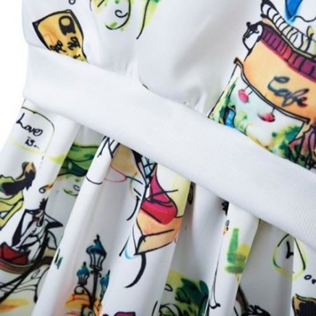 2PCS CASUAL PRINTED LONG SLEEVE JACKET WITH ELASTIC WAIST SKIRT CLOTHING SET FOR GIRLS (CO