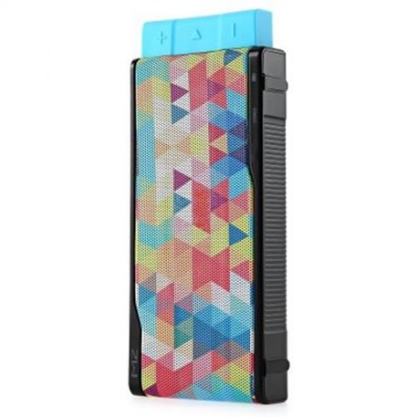 DT M2 COLORFUL MESH SURFACE STEREO HIFI BLUETOOTH SPEAKER WITH MICROPHONE (BLACK)
