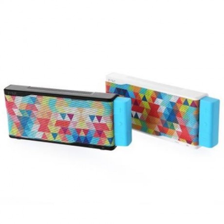 DT M2 COLORFUL MESH SURFACE STEREO HIFI BLUETOOTH SPEAKER WITH MICROPHONE (BLACK)