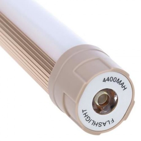 4400MAH BATTERY CHARGER 450LM PORTABLE CAMPING LIGHT (SHALLOW FLAXEN)