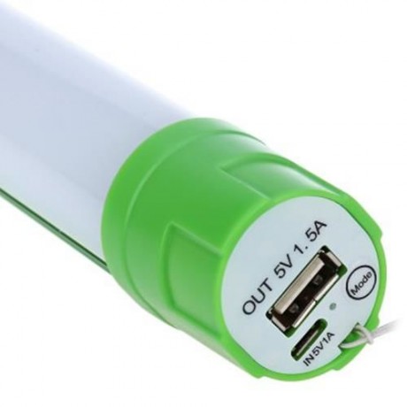 4400MAH BATTERY CHARGER 450LM PORTABLE CAMPING LIGHT (GREEN)