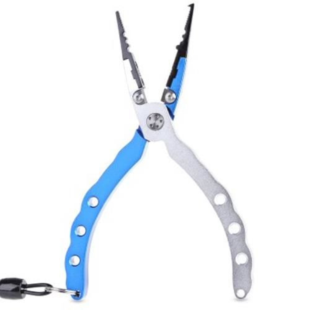 FG - 1017A DURABLE LURE PLIER GRIP PINCER NIPPER WIRE CUTTER SCISSOR FISHING KIT (BLUE) FG - 1017A DURABLE LURE PLIER GRIP PINCER NIPPER WIRE CUTTER SCISSOR FISHING KIT (BLUE)