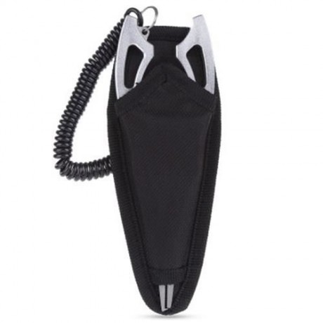 FG - 1019 LIGHT LURE PLIER GRIP PINCER NIPPER WIRE CUTTER SCISSOR FISHING KIT (SILVER)