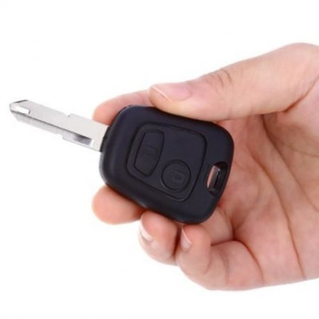 A27 CAR REMOTE KEY HOLDER CASE SHELL 2-BUTTON PROTECTING COVER FOR PEUGEOT