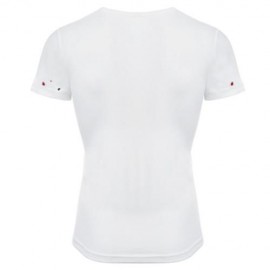 ROUND NECK SHORT SLEEVE PRINTED TRENDY T-SHIRT FOR MEN (WHITE)
