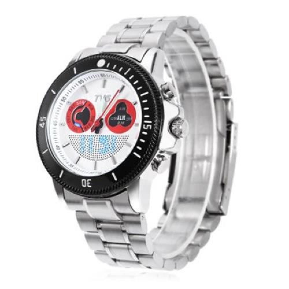 TVG 469 DIGITAL QUARTZ DOUBLE MOVT MALE WATCH DAY ALARM LUMINOUS LED DISPLAY CHRONOGRAPH S