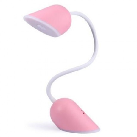 MULTIVARIANT HEART LOCK STYLE NIGHTLIGHT SMART TOUCH DIMMABLE LED TABLE LAMP (PINK)