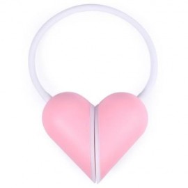 MULTIVARIANT HEART LOCK STYLE NIGHTLIGHT SMART TOUCH DIMMABLE LED TABLE LAMP (PINK)