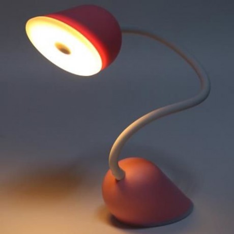 MULTIVARIANT HEART LOCK STYLE NIGHTLIGHT SMART TOUCH DIMMABLE LED TABLE LAMP (PINK)