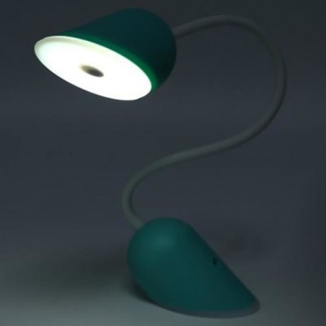 MULTIVARIANT HEART LOCK STYLE NIGHTLIGHT SMART TOUCH DIMMABLE LED TABLE LAMP (GREEN)