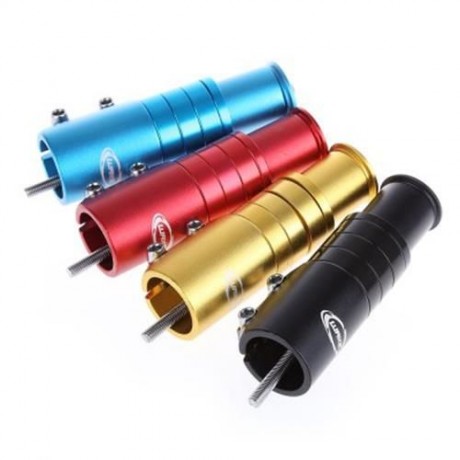 WAKE MTB BICYCLE DURABLE HANDLEBAR FORK STEM ADAPTER RISE UP EXTENDER (RED)