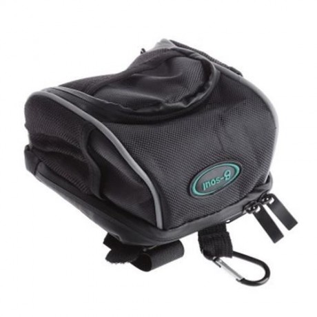 B - SOUL BICYCLE CYCLING BIKE QUICK RELEASE HANDLEBAR BAG FRONT BASKET POUCH WITH RAIN COV